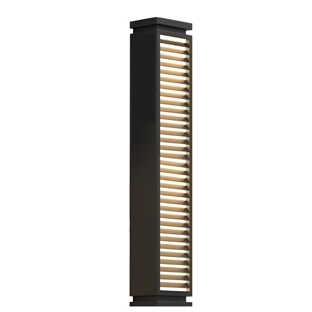 Modern Stainless Steel Outdoor LED Path Lights Waterproof Post Lanterns for Garden and Patio