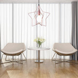 Modern Star Shaped LED Pendant Light Creative Hanging Ceiling Lamp for Dining Room Kitchen Island