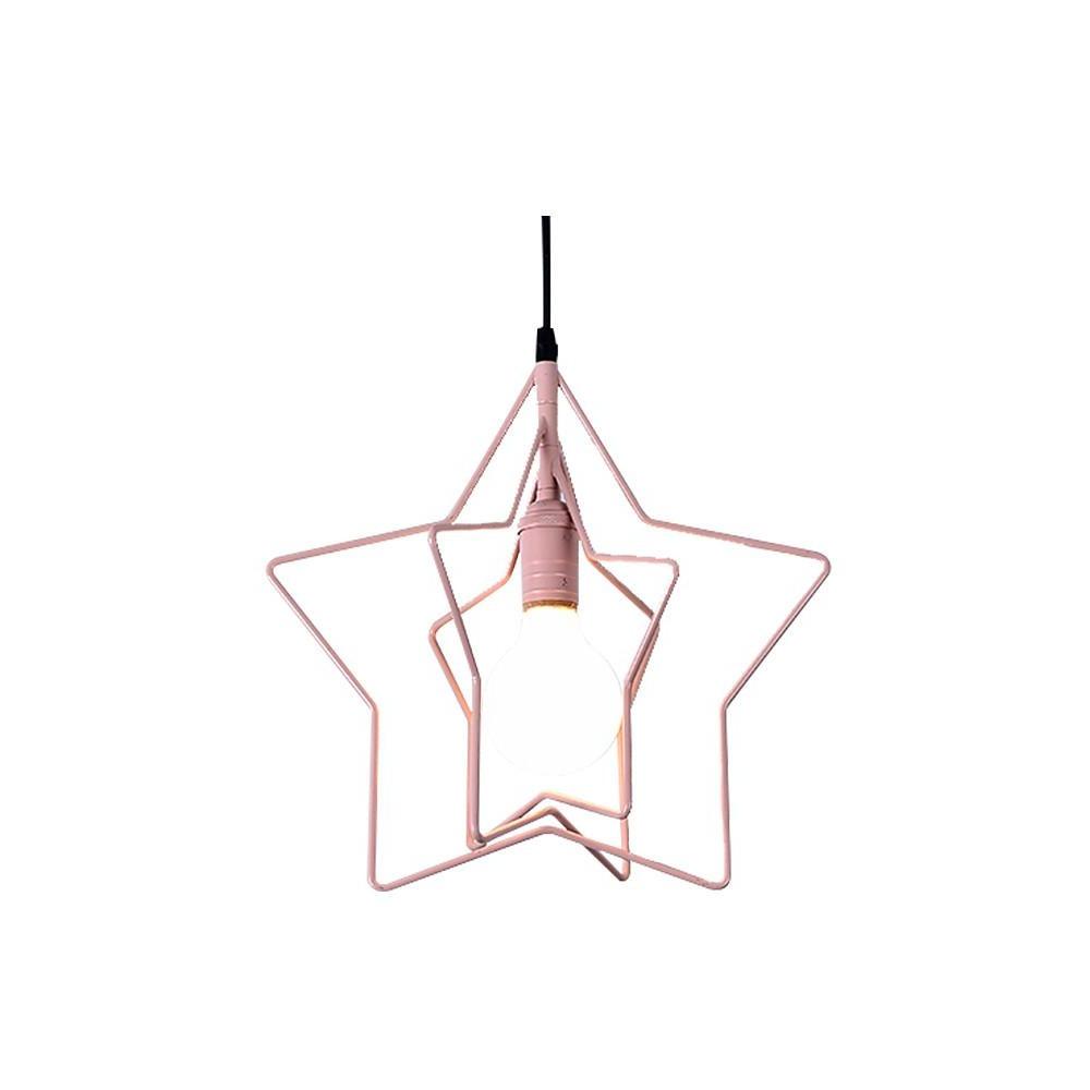 Modern Star Shaped LED Pendant Light Creative Hanging Ceiling Lamp for Dining Room Kitchen Island