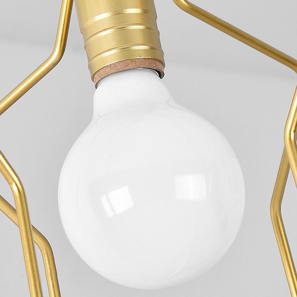 Modern Star Shaped LED Pendant Light Creative Hanging Ceiling Lamp for Dining Room Kitchen Island