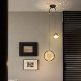 Modern Starry Projection LED Pendant Light Nordic 3 Step Dimming Hanging Ceiling Lamp for Bedroom Bar