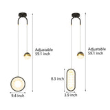 Modern Starry Projection LED Pendant Light Nordic 3 Step Dimming Hanging Ceiling Lamp for Bedroom Bar