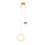 Modern Starry Projection LED Pendant Light Nordic 3 Step Dimming Hanging Ceiling Lamp for Bedroom Bar