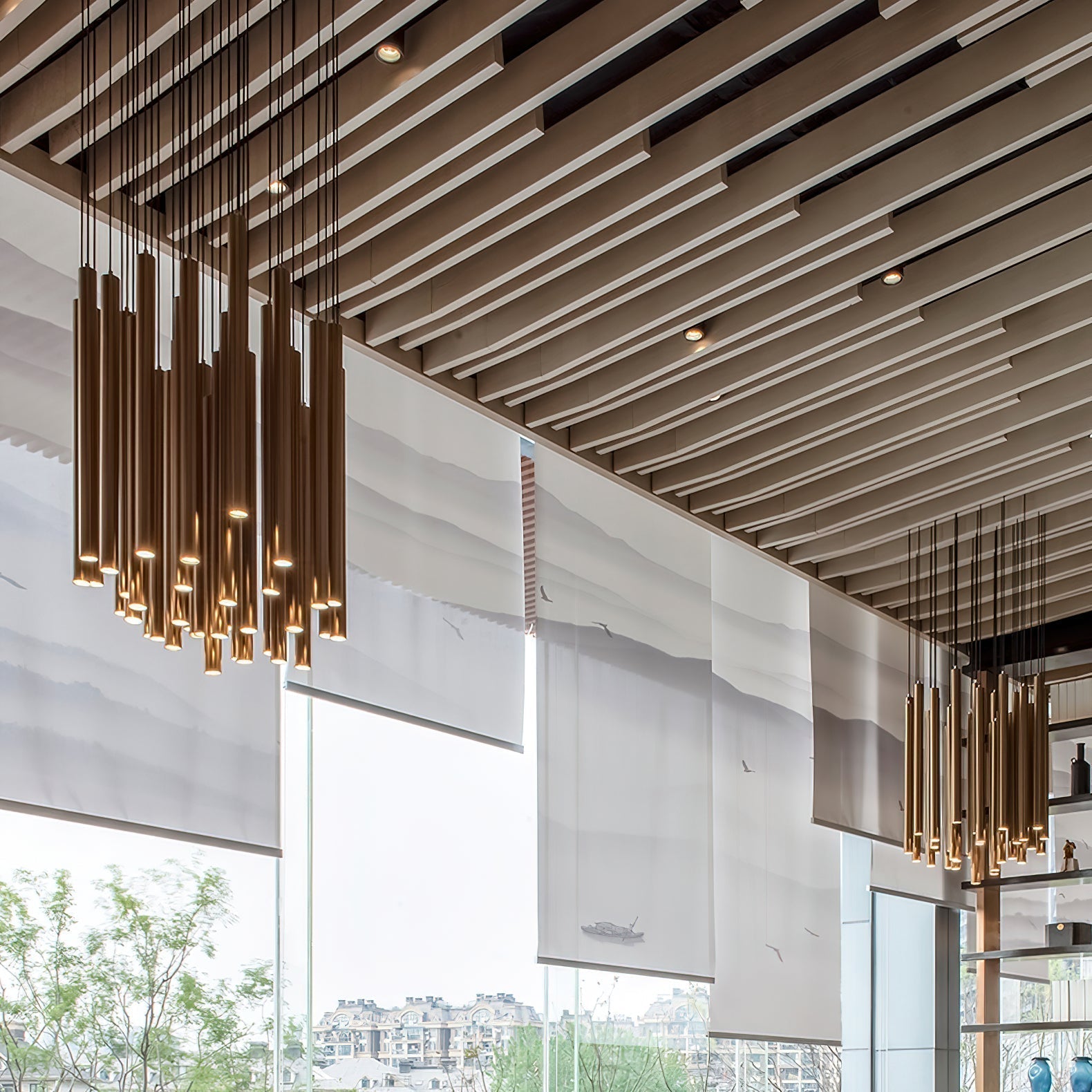 Modern Streamline Cylinder LED Pendant Light for Kitchen Island and Dining Room Minimalist Hanging Lamp