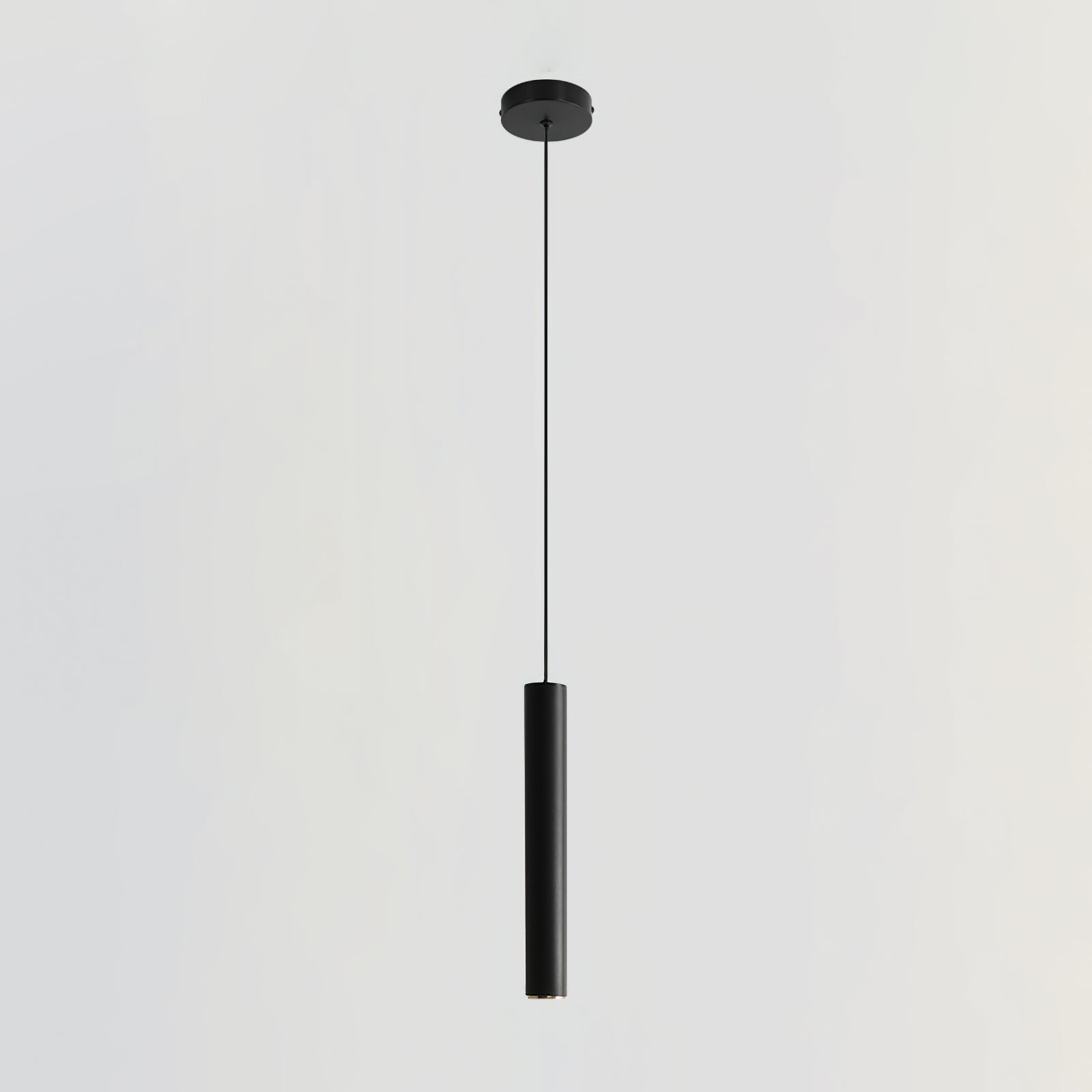 Modern Streamline Cylinder LED Pendant Light for Kitchen Island and Dining Room Minimalist Hanging Lamp