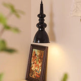 Modern Svelte Undulating Metal Pendant Light for Contemporary Dining and Foyer