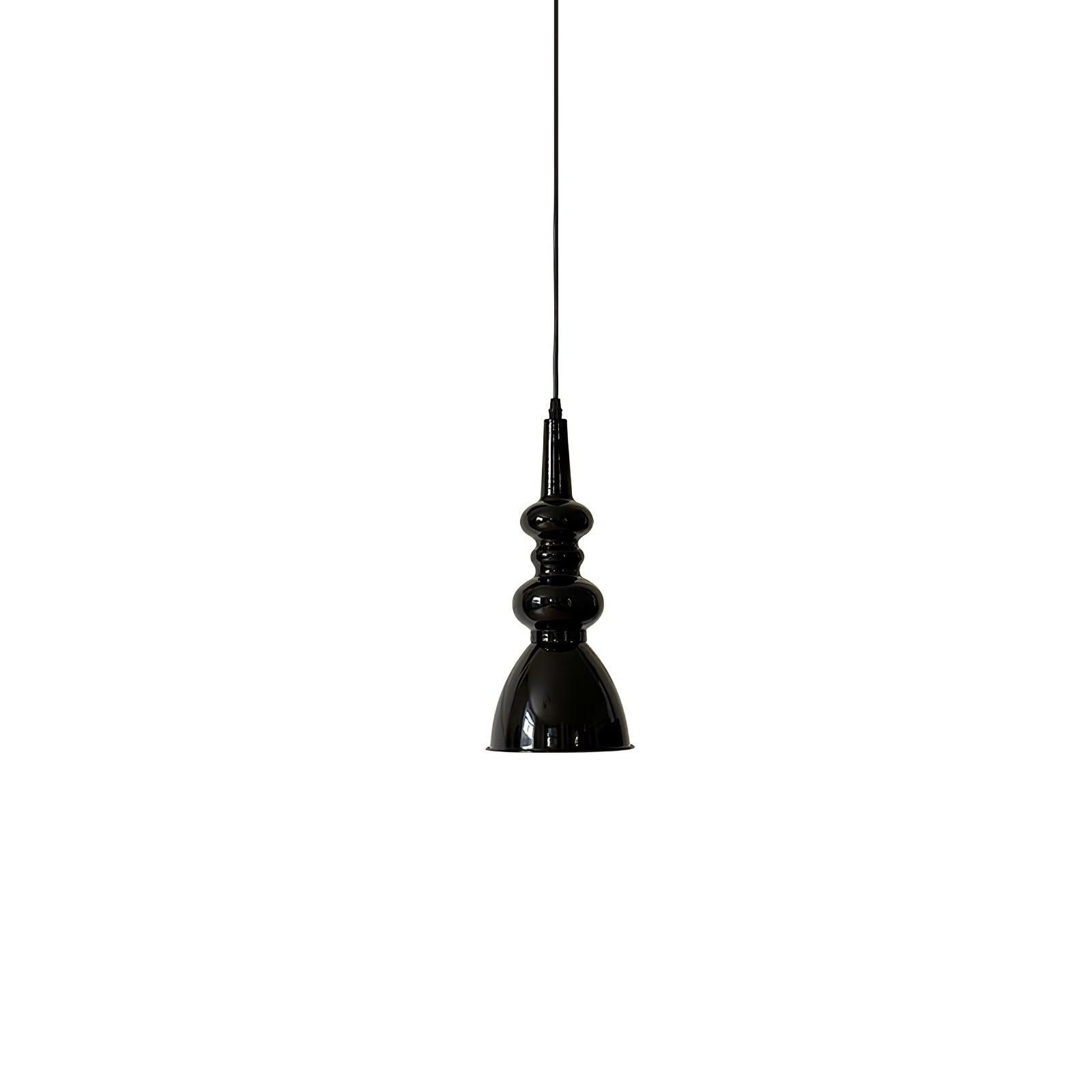 Modern Svelte Undulating Metal Pendant Light for Contemporary Dining and Foyer