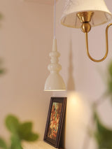 Modern Svelte Undulating Metal Pendant Light for Contemporary Dining and Foyer