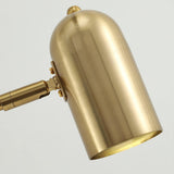 Modern Swing Arm Wall Sconce Reading Light with Adjustable Metal Shade for Bedroom