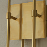 Modern Symmetrical Double Arrow Wall Sconce Minimalist Indoor Metal Light Fixture