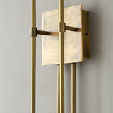 Modern Symmetrical Double Arrow Wall Sconce Minimalist Indoor Metal Light Fixture