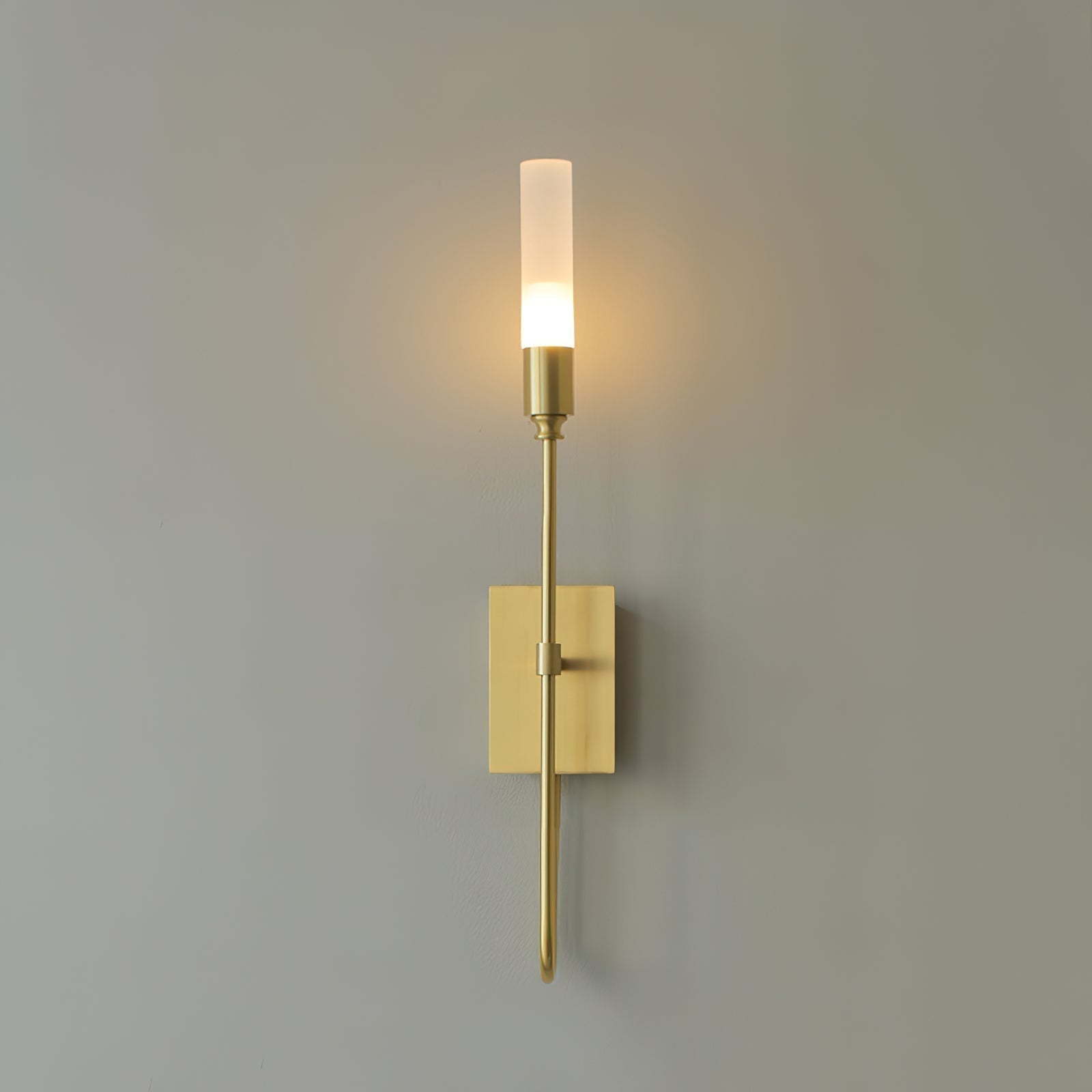 Modern Symmetrical Double Arrow Wall Sconce Minimalist Indoor Metal Light Fixture