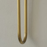 Modern Symmetrical Double Arrow Wall Sconce Minimalist Indoor Metal Light Fixture