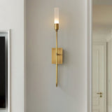 Modern Symmetrical Double Arrow Wall Sconce Minimalist Indoor Metal Light Fixture