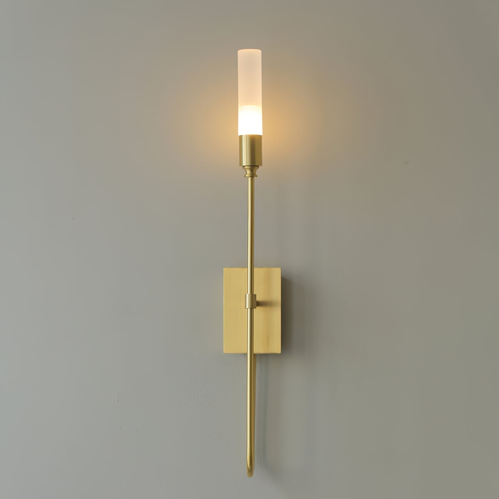 Modern Symmetrical Double Arrow Wall Sconce Minimalist Indoor Metal Light Fixture
