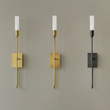 Modern Symmetrical Double Arrow Wall Sconce Minimalist Indoor Metal Light Fixture