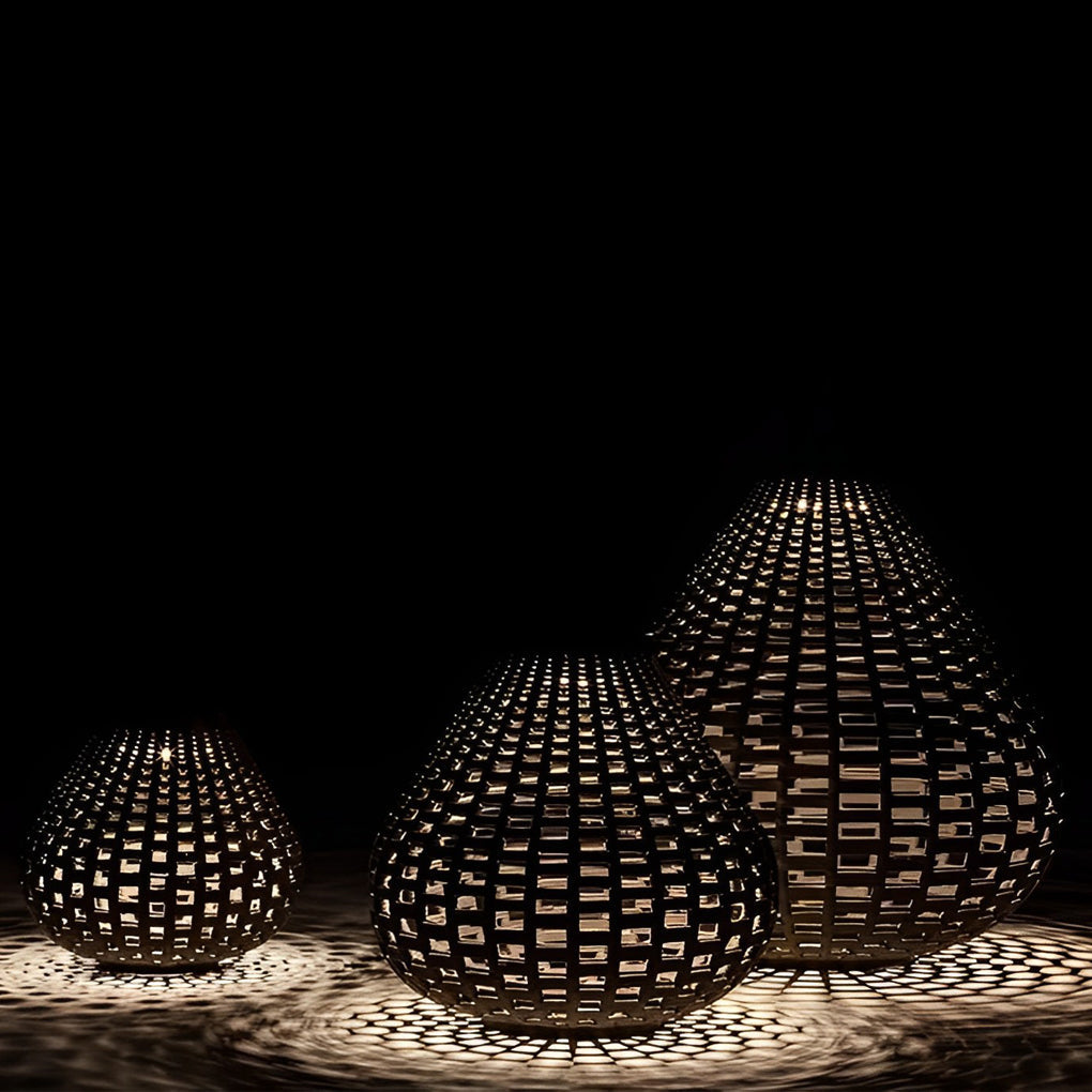 Modern Synthetic Rattan Outdoor Lawn Lamp USB Rechargeable IP54 LED Garden Light