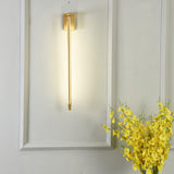 Modern T Tube Adjustable Wall Sconce Gold Industrial LED Light Fixture for Home Decor