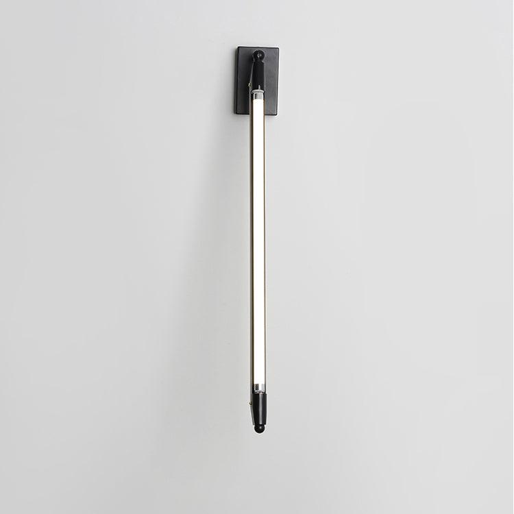 Modern T Tube Adjustable Wall Sconce Gold Industrial LED Light Fixture for Home Decor