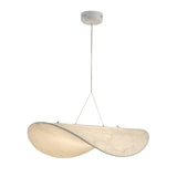Modern Tense Silk Pendant Light Minimalist Cloud Hanging Lamp LED Chandelier for Living Room Dining Space