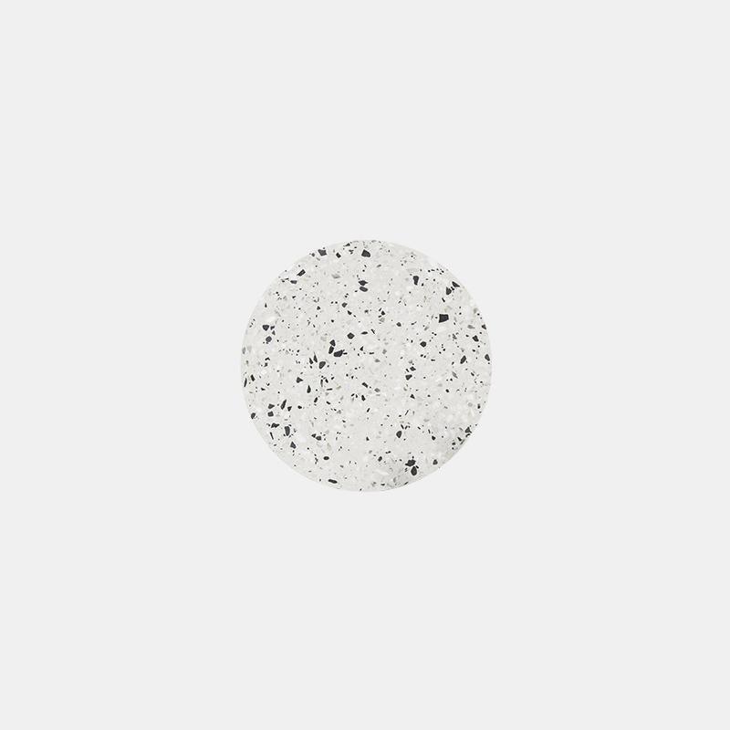 Modern Terrazzo Floating Disc Wall Sconce Backlit Integrated LED Lighting