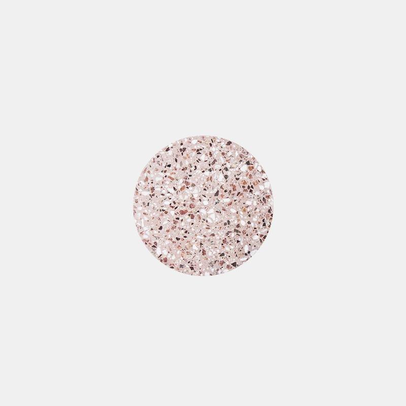 Modern Terrazzo Floating Disc Wall Sconce Backlit Integrated LED Lighting