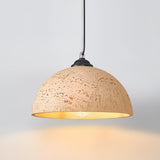 Modern Textured Composite Dome Pendant Light Minimalist Droplight for Home