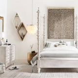Modern Tiered Capiz Shell Chandelier Pendant Light Fixture for Indoor Decor