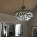Modern Tiered Crystal Chandelier Ceiling Light for Elegant Home Ambiance