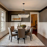 Modern Tiered Crystal Chandelier Ceiling Light for Elegant Home Ambiance