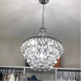 Modern Tiered Crystal Chandelier Ceiling Light for Elegant Home Ambiance