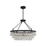 Modern Tiered Crystal Chandelier Ceiling Light for Elegant Home Ambiance