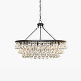 Modern Tiered Crystal Chandelier Ceiling Light for Elegant Home Ambiance