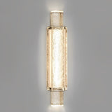 Modern Titanium Gold Crystal Glass LED Wall Sconce Nordic Post Modern Indoor Light