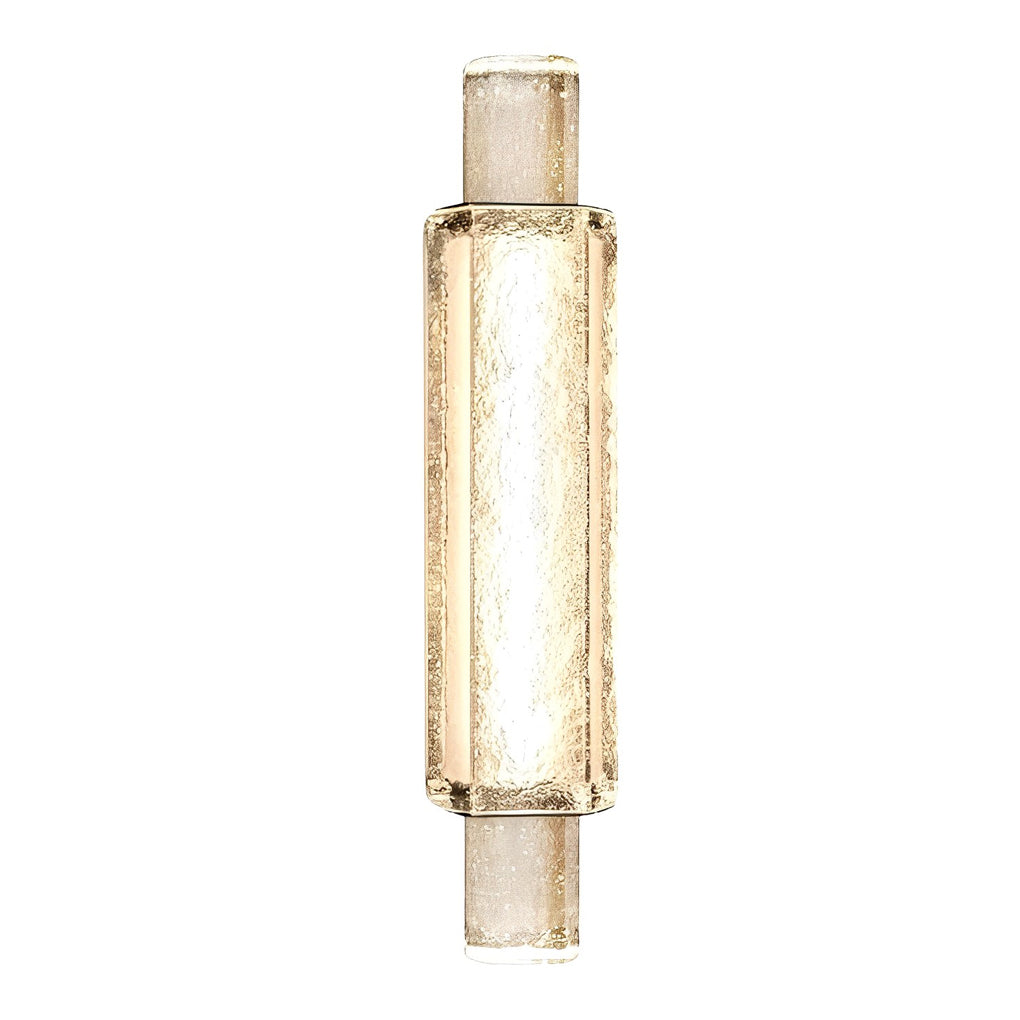 Modern Titanium Gold Crystal Glass LED Wall Sconce Nordic Post Modern Indoor Light
