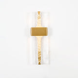 Modern Torch Wall Sconce with Handcrafted Textured Glass and Integrated LED Lighting