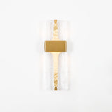 Modern Torch Wall Sconce with Handcrafted Textured Glass and Integrated LED Lighting