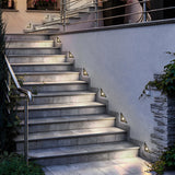 Modern Triangle Outdoor LED Step Light IP65 Waterproof DC24V Deck Pathway Lamp