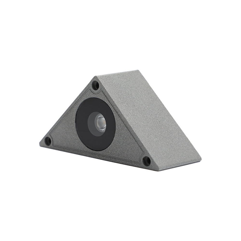 Modern Triangle Outdoor LED Step Light IP65 Waterproof DC24V Deck Pathway Lamp