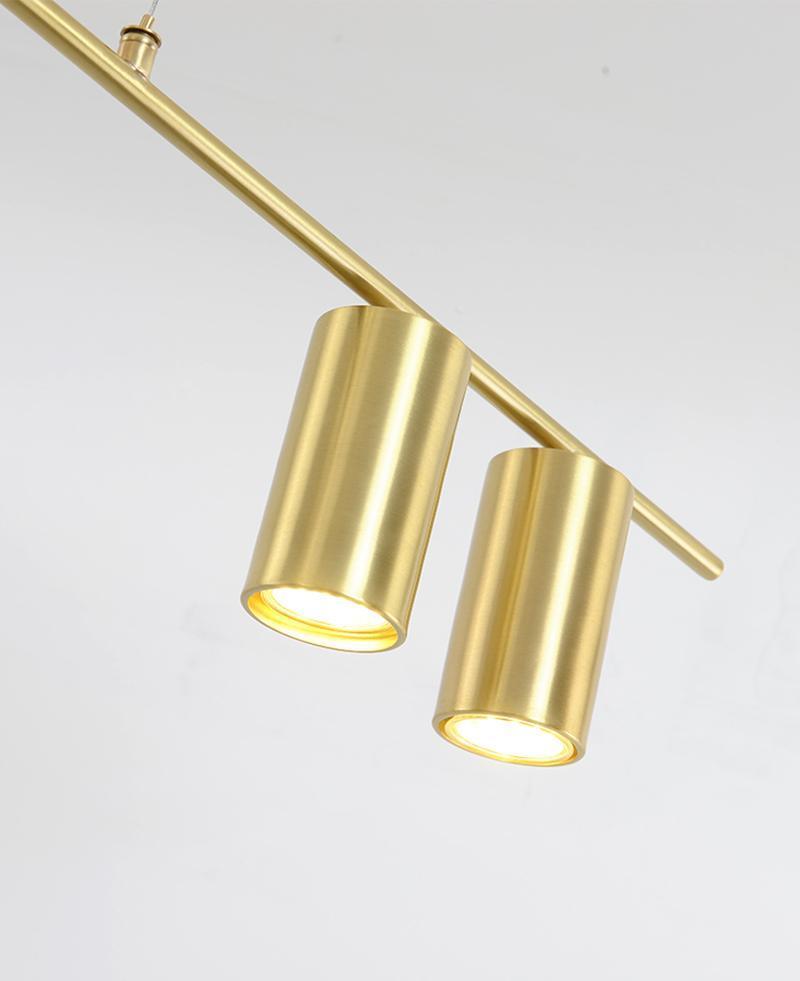 Modern Tribes Minimalist Chandelier Multi Head Pendant Light for Living Room and Office