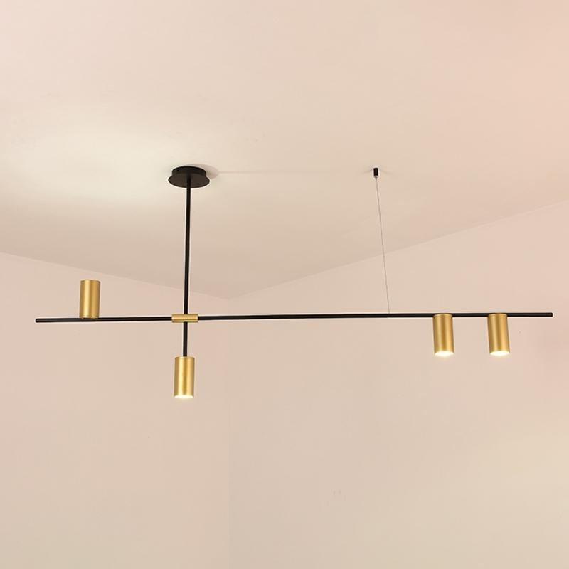 Modern Tribes Minimalist Chandelier Multi Head Pendant Light for Living Room and Office