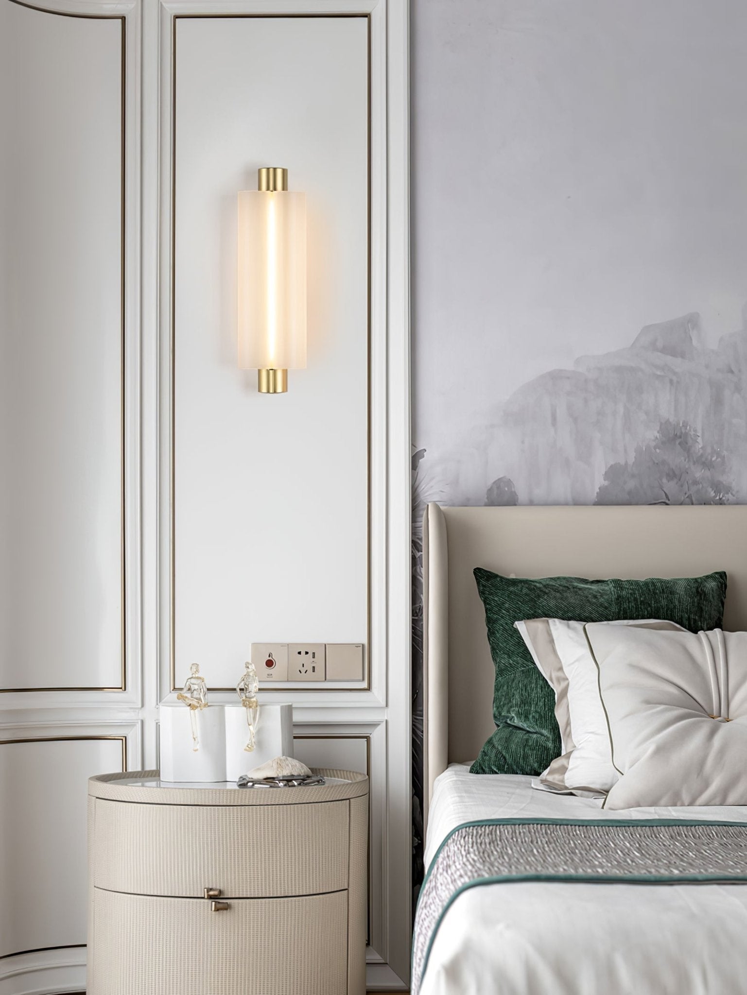 Modern Trillium Trifoliate LED Wall Sconce Indoor Aluminum Bracket Light for Living Room