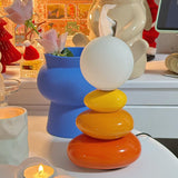 modern-triple-gourd-glass-table-lamp-integrated-led-bedside-lighting