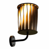 Modern Twisted Waterproof LED Outdoor Wall Lamp Exterior Porch Sconce for Garden and Patio