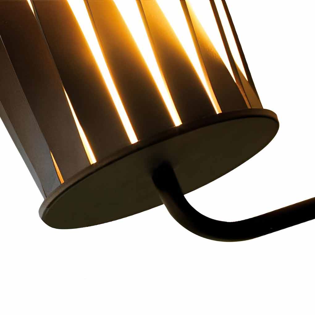 Modern Twisted Waterproof LED Outdoor Wall Lamp Exterior Porch Sconce for Garden and Patio