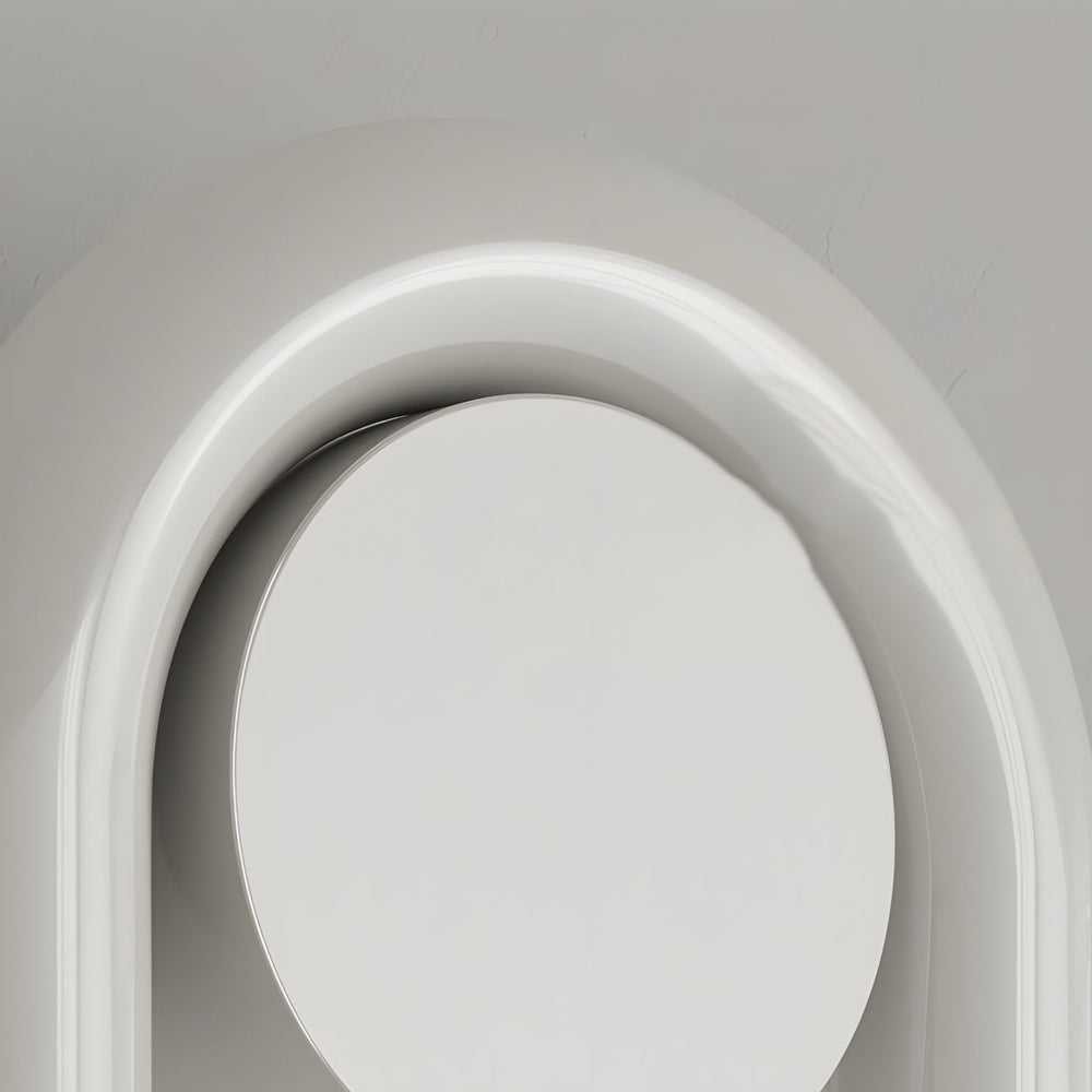 Modern U Shaped Arched 2 Light LED Wall Sconce Matte Black Bathroom Vanity Light Fixture