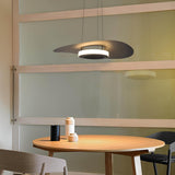 Modern UFO LED Pendant Light Minimalist Aluminum Hanging Lamp for Living Room and Kitchen