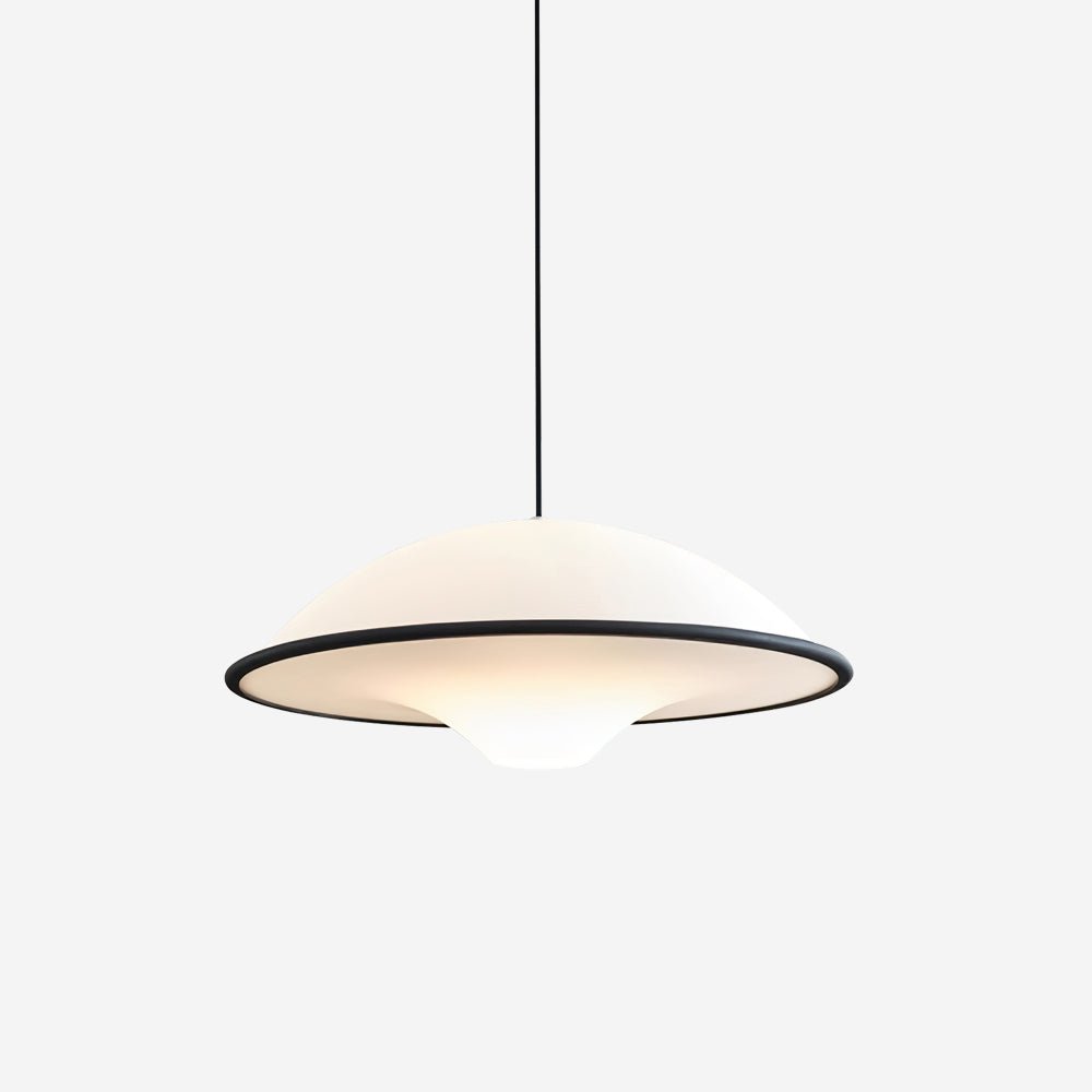 Modern UFO Silhouette Pendant Light Minimalist Acrylic Ceiling Hanging Lamp