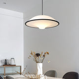 Modern UFO Silhouette Pendant Light Minimalist Acrylic Ceiling Hanging Lamp