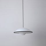 Modern UFO Silhouette Pendant Light Minimalist Acrylic Ceiling Hanging Lamp
